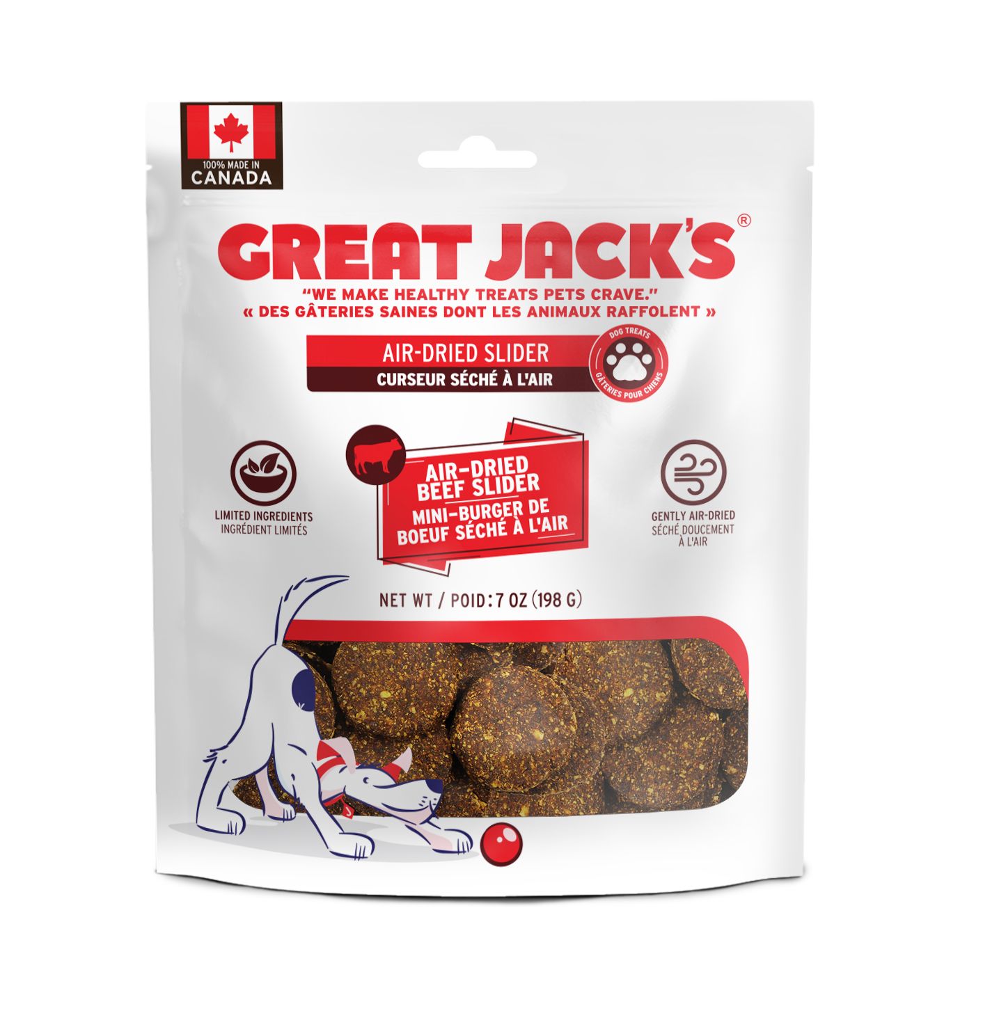 Great Jacks - Air-Dried Sliders 198g