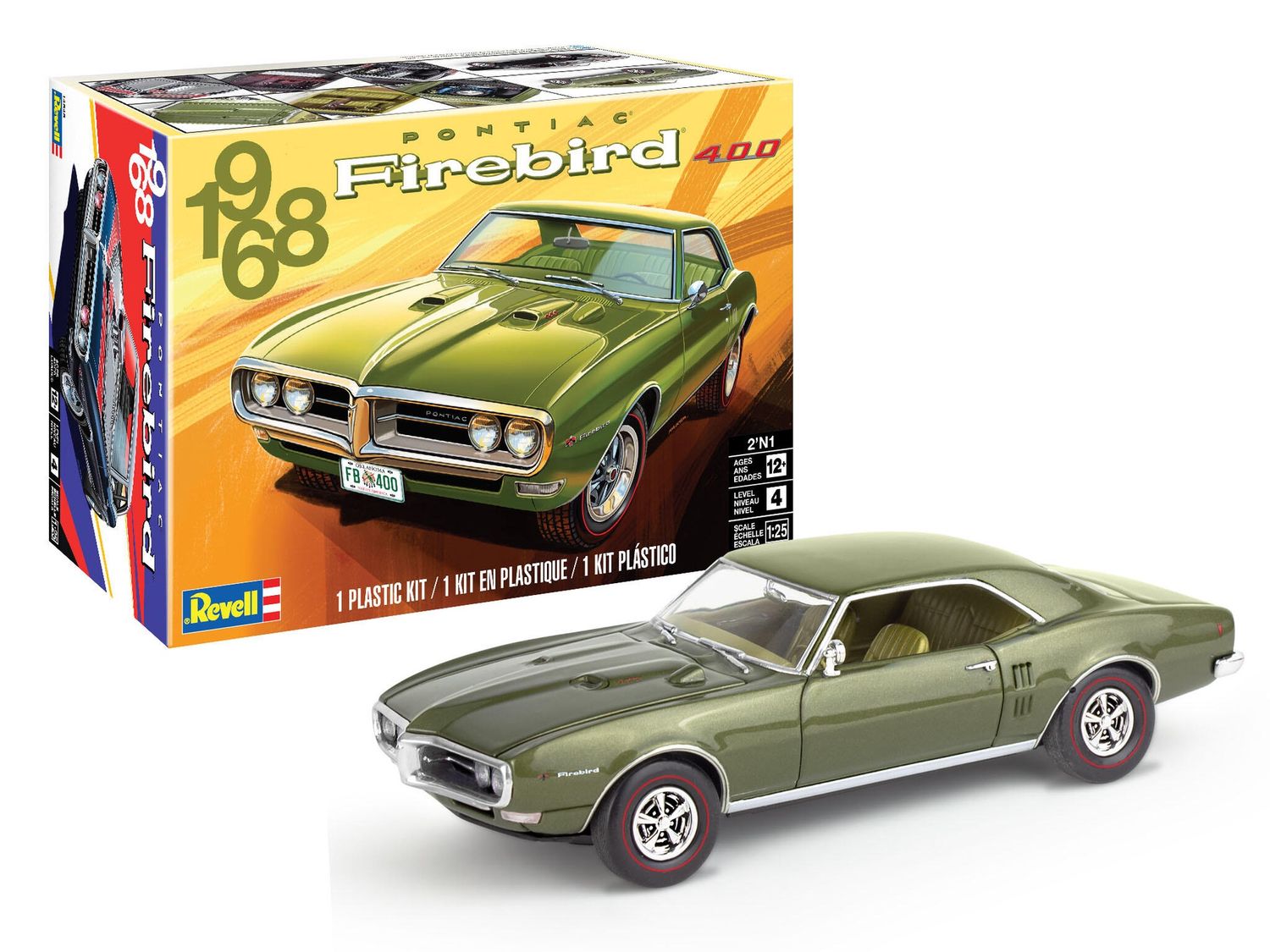 Revell 14545 -  &#39;68 Firebird 1:25