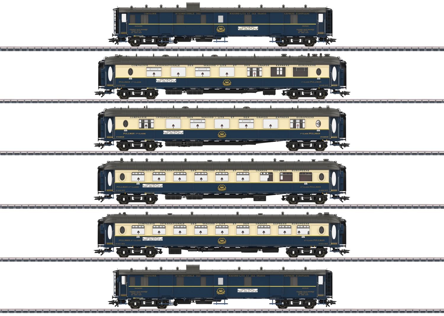 Märklin 42470 - Pullman Edelweiss