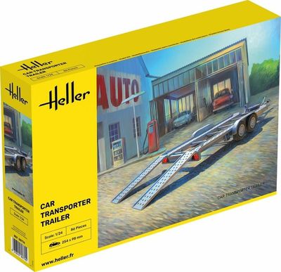 Heller 80774 - Car Transporter Trailer