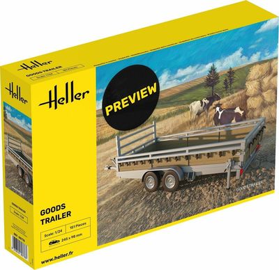 Heller 80778 - Goods Trailer