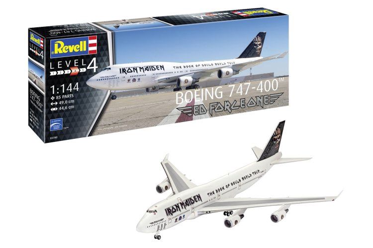 Revell 03780 - Boeing 747-400 Iron Maiden &quot;Ed Force One&quot; 1:144