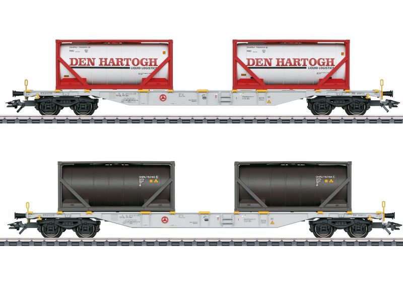 Marklin 47137 - Set containerwagens Sgns / NS