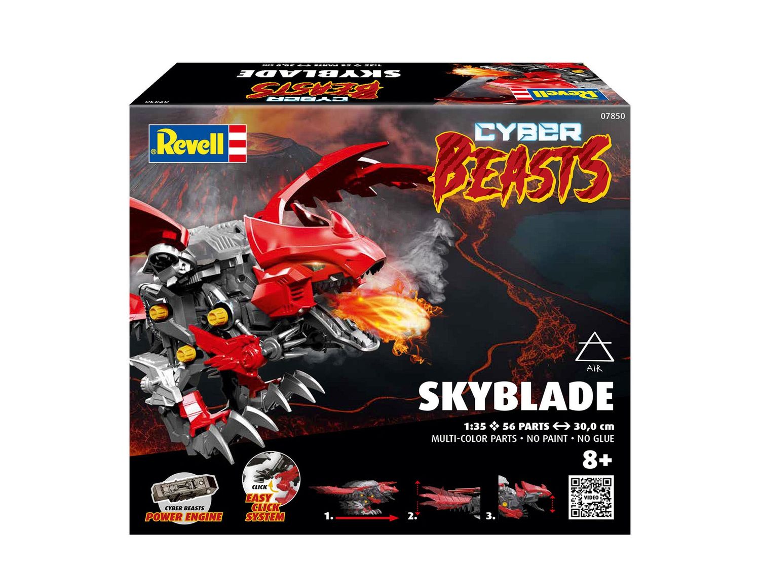 Revell 07850 - CyberBeasts SkyBlade Revell bouwpakket om in elkaar te zetten kleurig 1:35