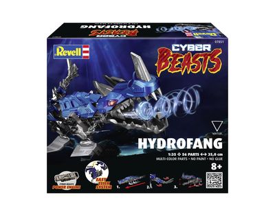Revell 07851 - CyberBeasts HydroFang Revell bouwpakket om in elkaar te zetten kleurig 1:35