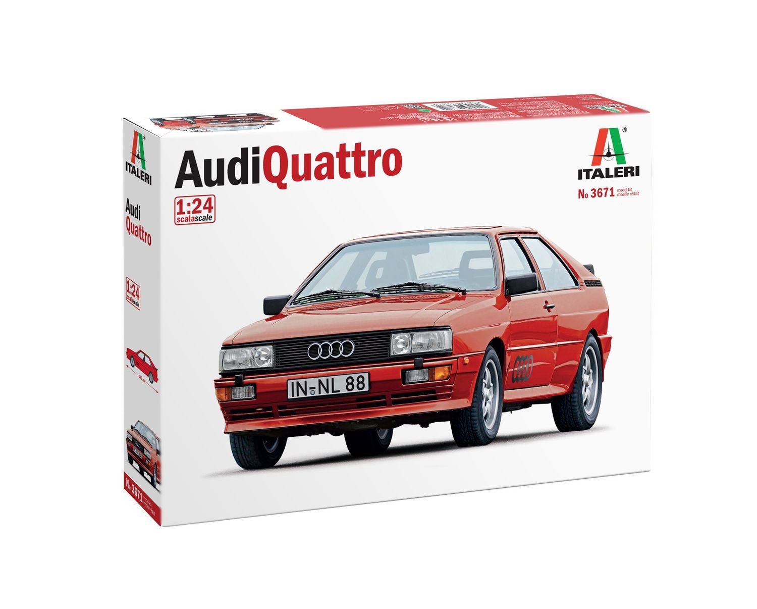Italeri 3671 - Audi Quattro