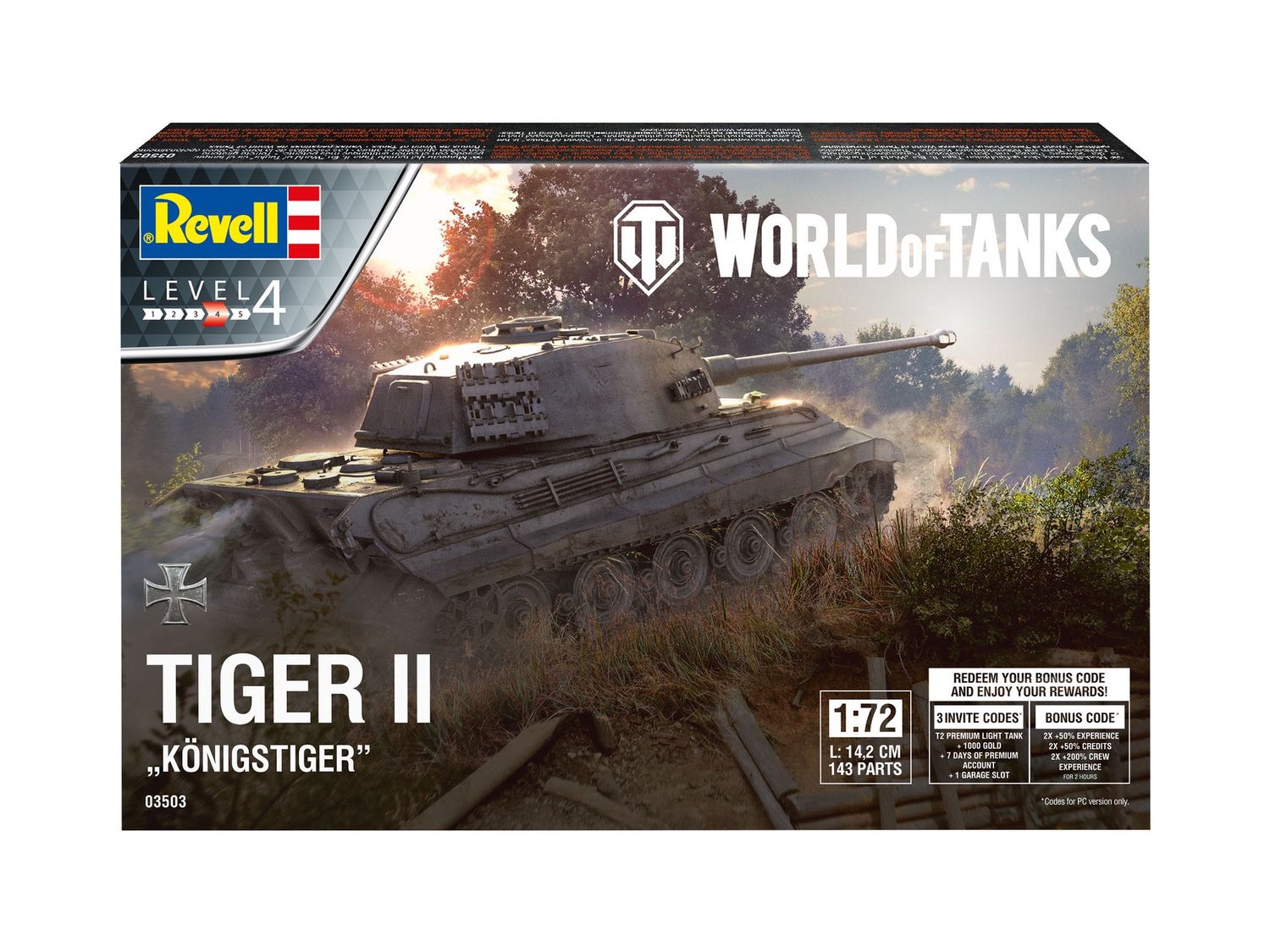 Revell 03503 - Tiger II Ausf. B &quot;King Tiger&quot; &quot;World of Tanks&quot; 1:72