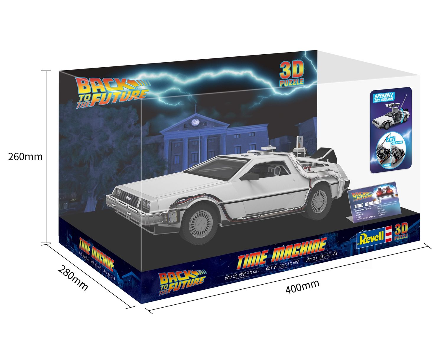 Revell 00221 - Time Machine - Back to the Future