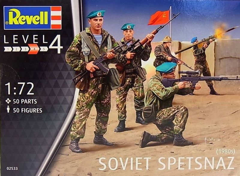 Revell 02533 - Soviet spetsnaz 1980s 1:72