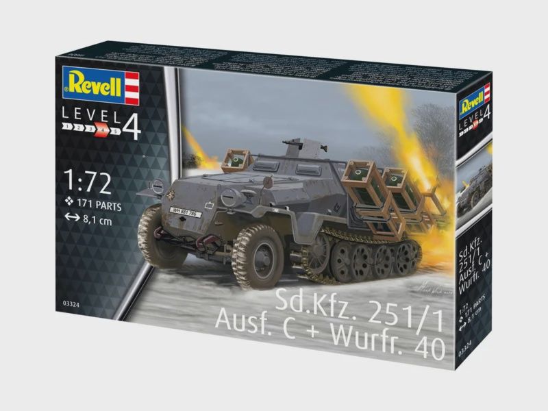 Revell 03324 - Sd.Kfz. 251/1 Ausf.C + Wurfr. 40 1:72