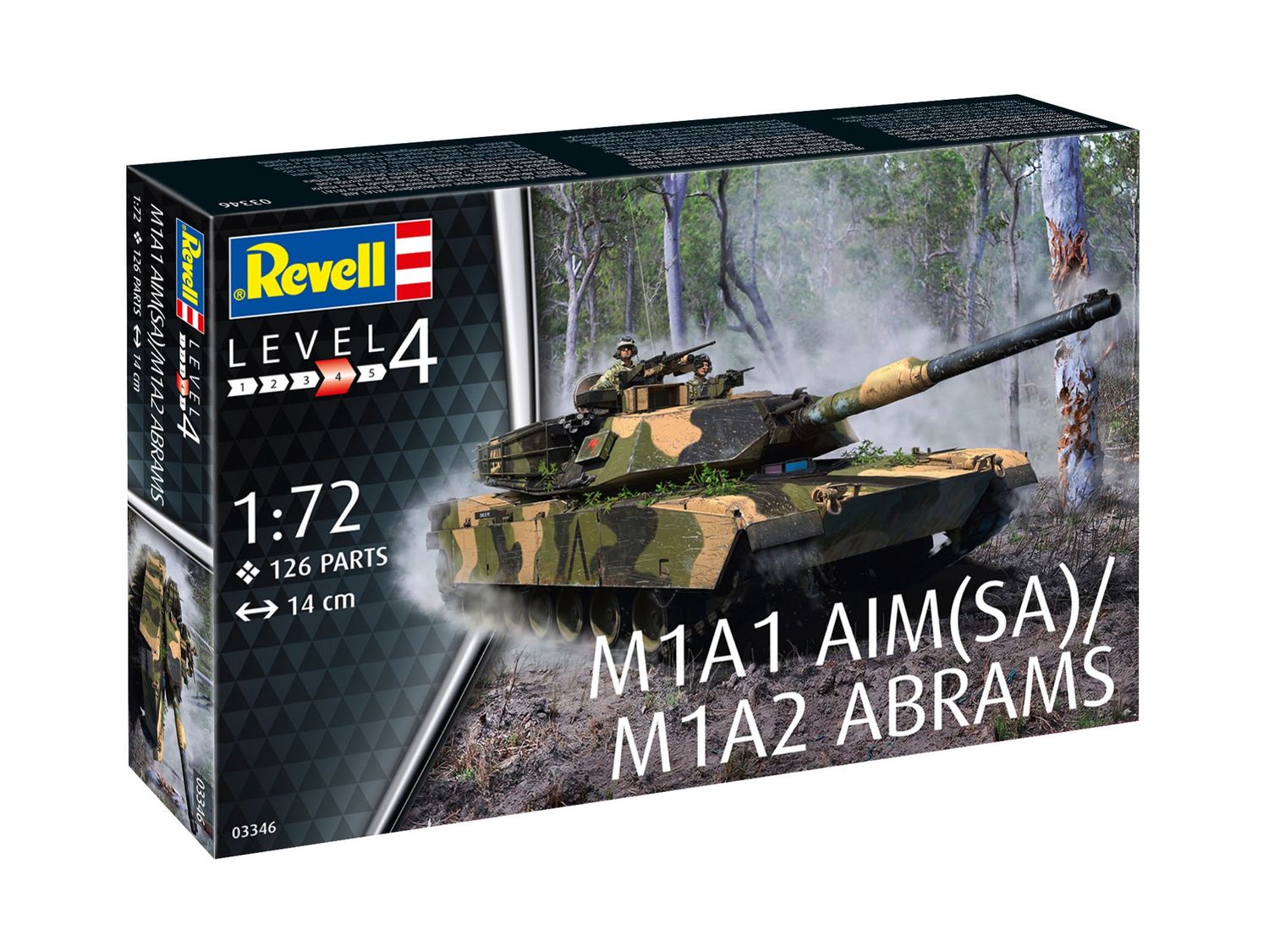 Revell 03346 - M1A1 AIM(SA)/ M1A2 Abrams 1:72