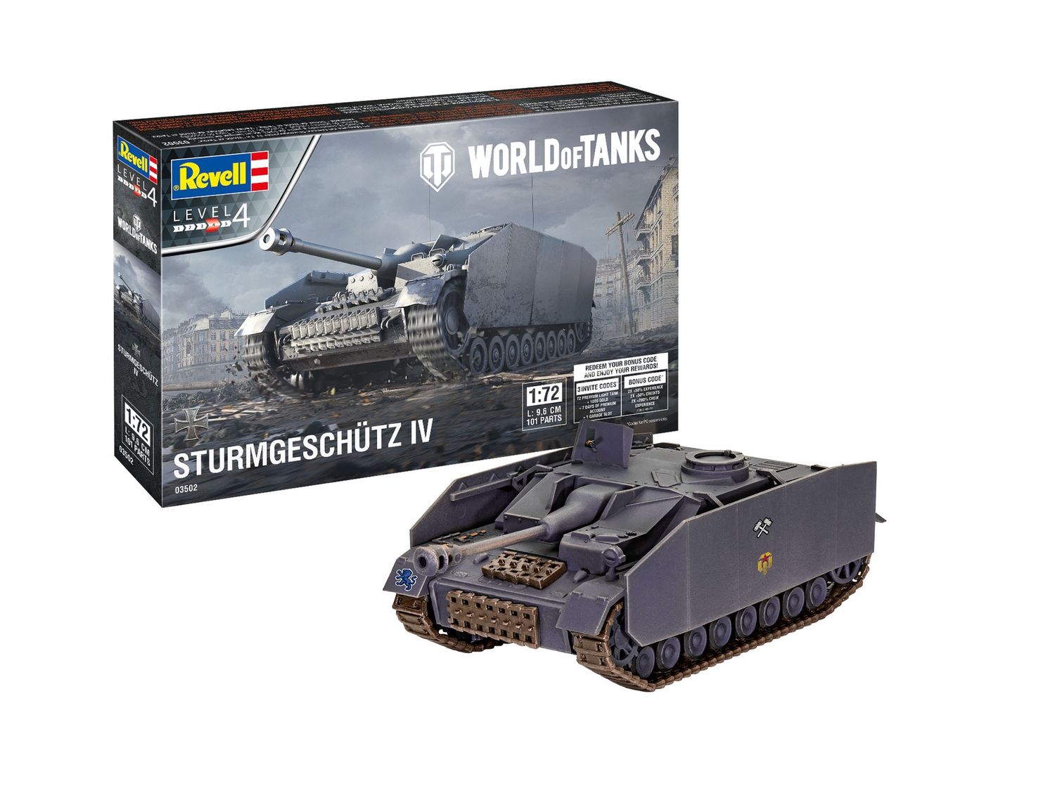 Revell 03502 - Sturmgeschütz IV &quot;World of Tanks&quot; 1:72