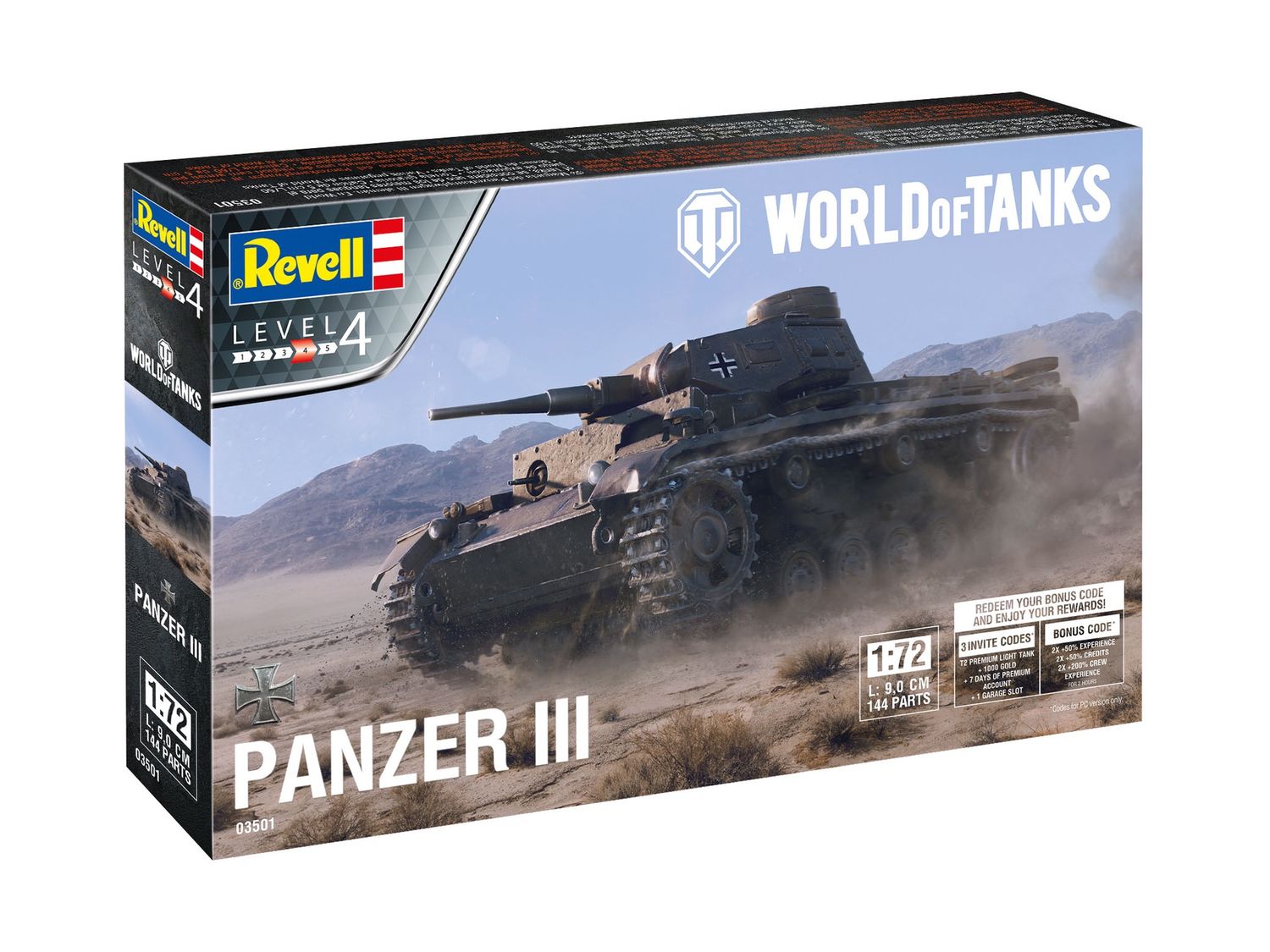 Revell 03501 - Panzer III &quot;World of Tanks&quot; 1:72