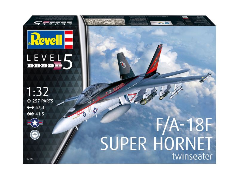 Revell 03847 - F/A-18F Super Hornet twinseater Revell 1:32