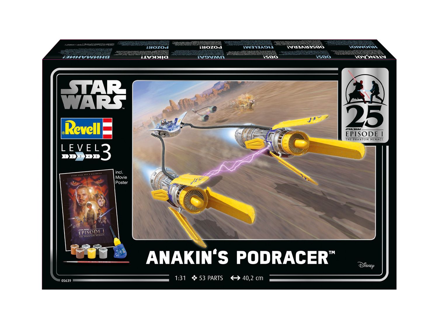 Revell 05639 - Star Wars Anakin&#39;s podracer ™ 1:31