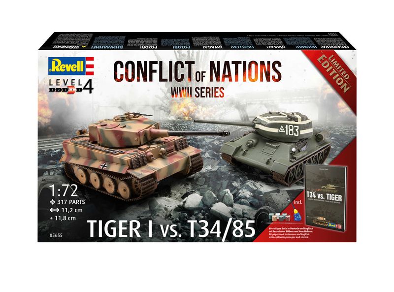 Revell 05655 -  Cadeauset &quot;Conflict of Nations WWII Series&quot; 1:72