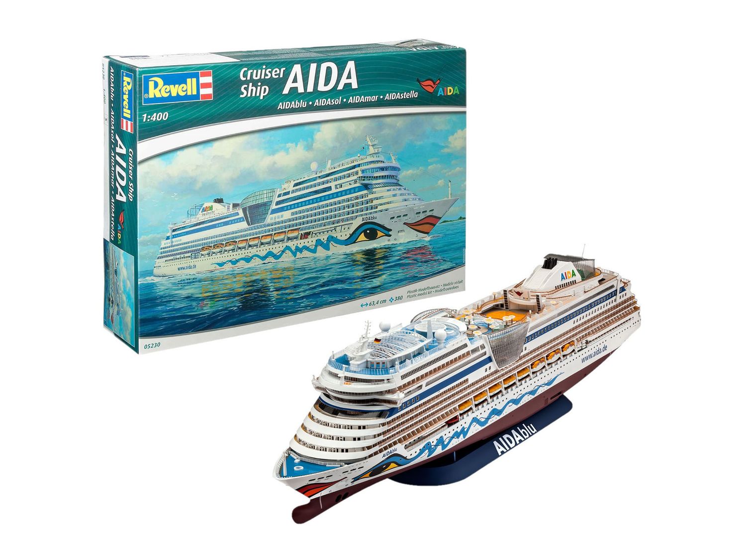 Revell 05230 - AIDA (blu. sol. mar. stella) 1:400