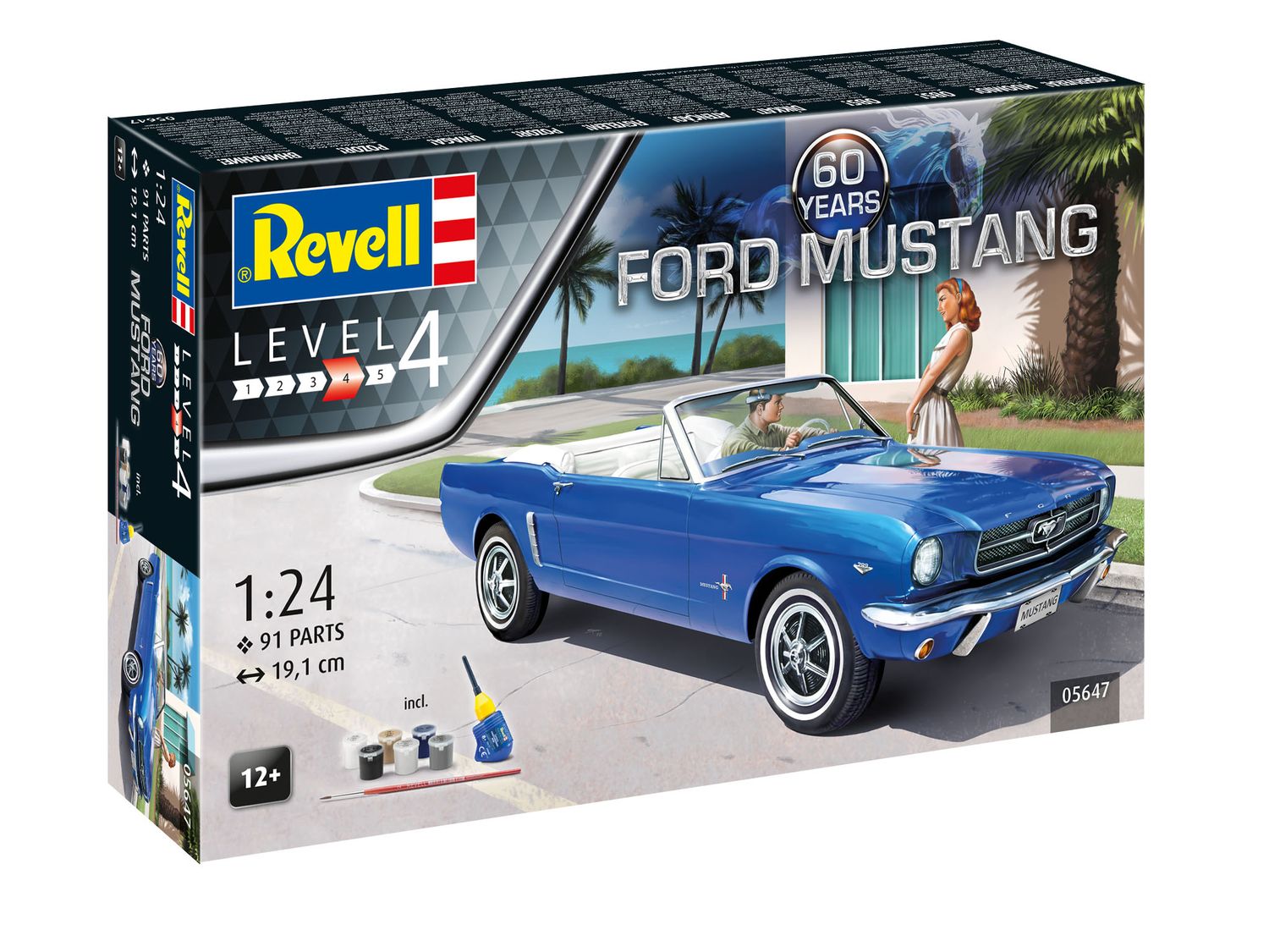 Revell 05647 - Cadeauset &quot;60th Anniversary of FordMustang&quot; 1:24
