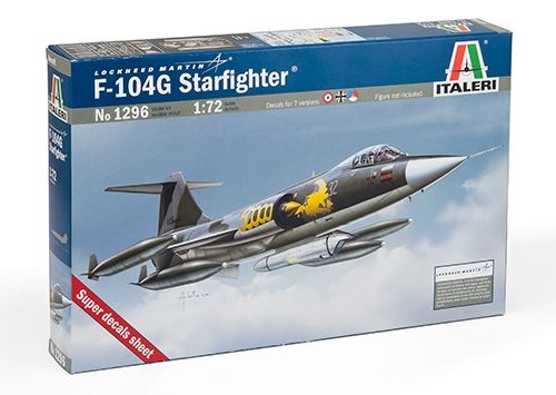 Italeri 1296 - F-104 G STARFIGHTER 1:72