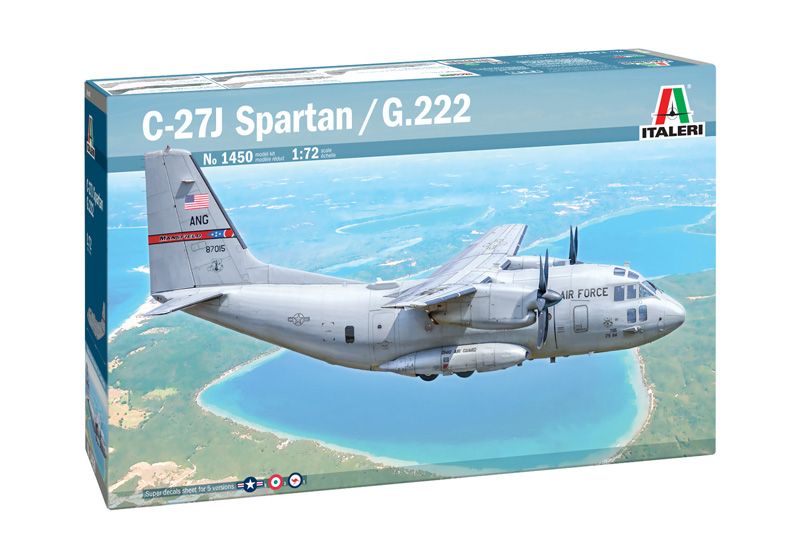 Italeri 1450 - C-27A/J SPARTAN G.222