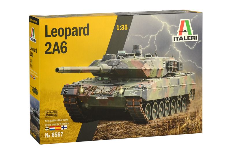 Italeri 6567 - Leopard 2A6 1:35