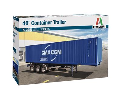 Italeri 3951 - 40’ CONTAINER TRAILER