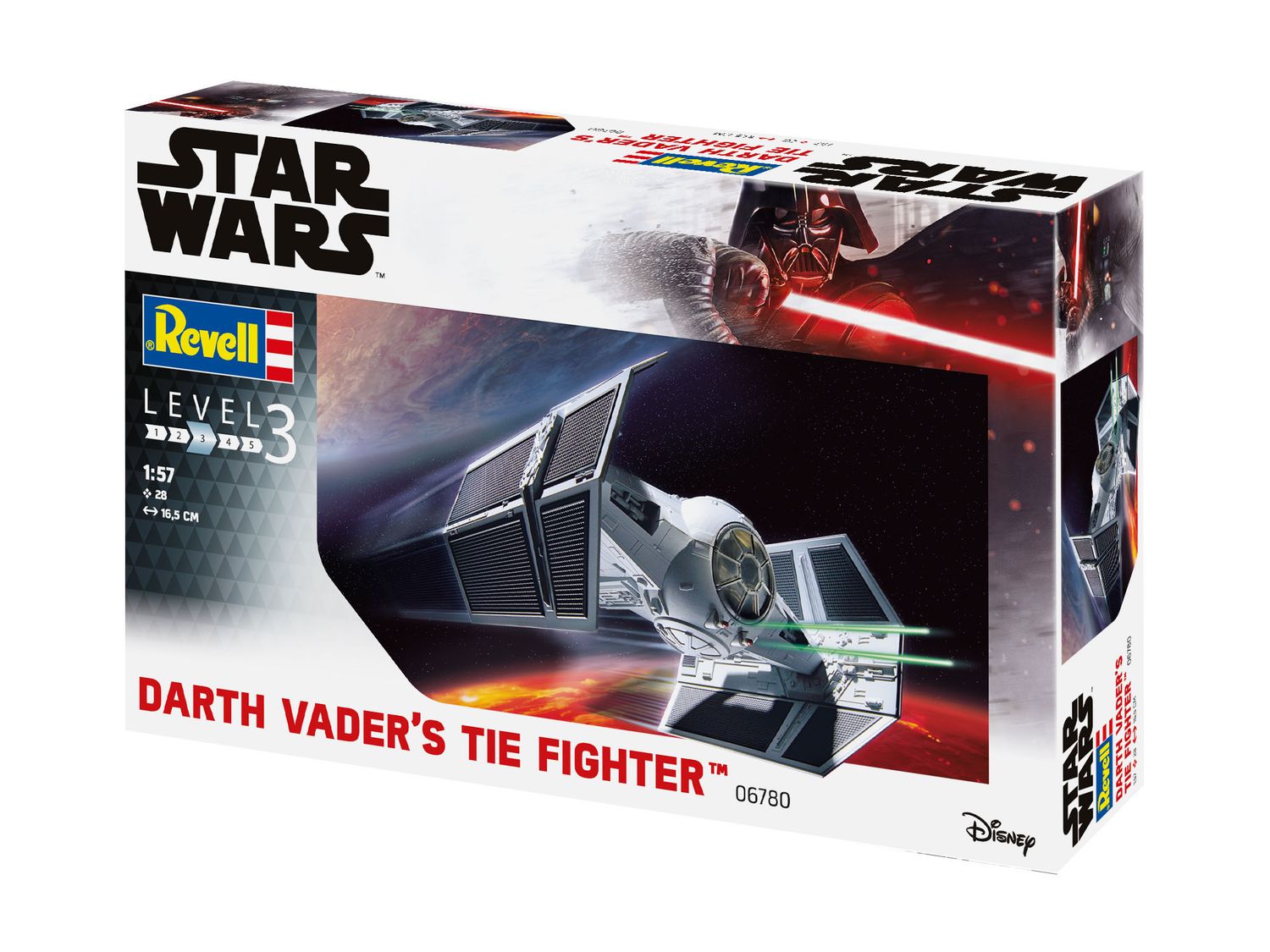 Revell 06780 - Star Wars Darth vader&#39;s tie fighter ™ 1:57