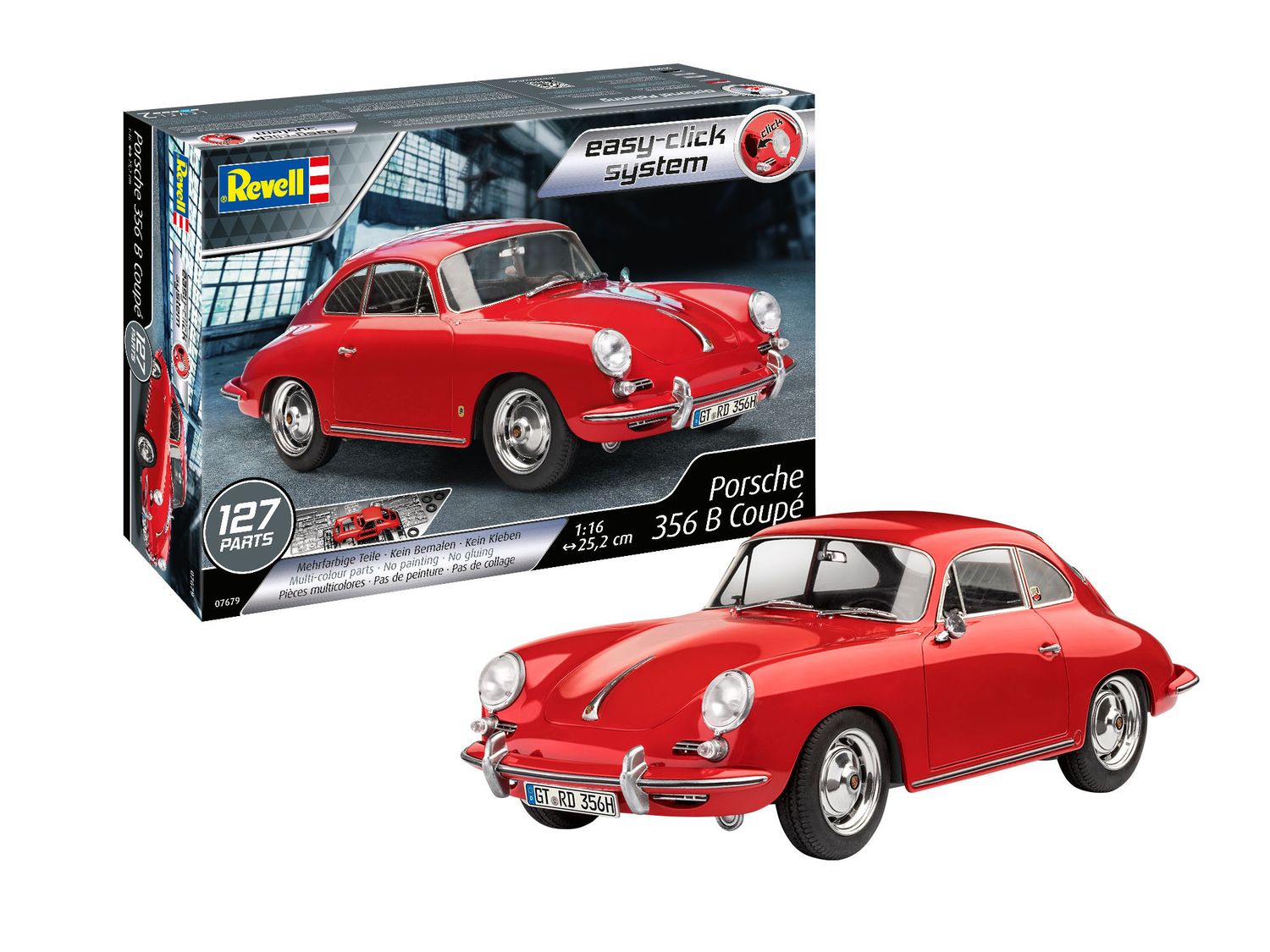 Revell 07679 - Porsche 356 B Coupé 1:16