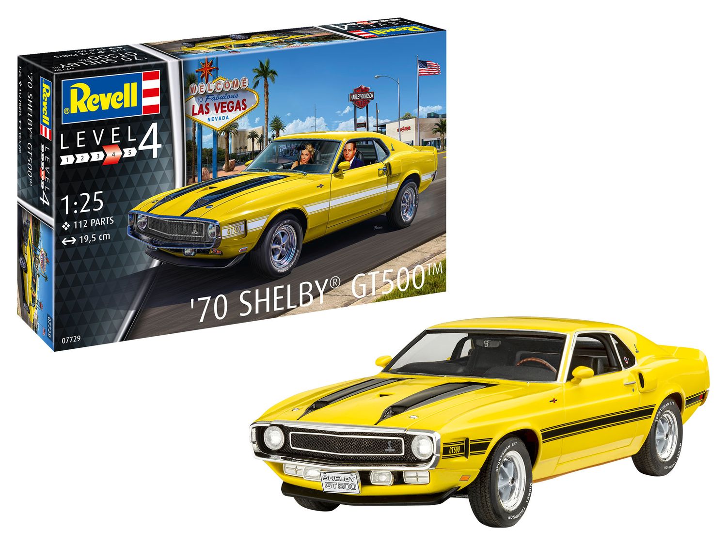 Revell 07729 - 70 Shelby GT500 M  1:25
