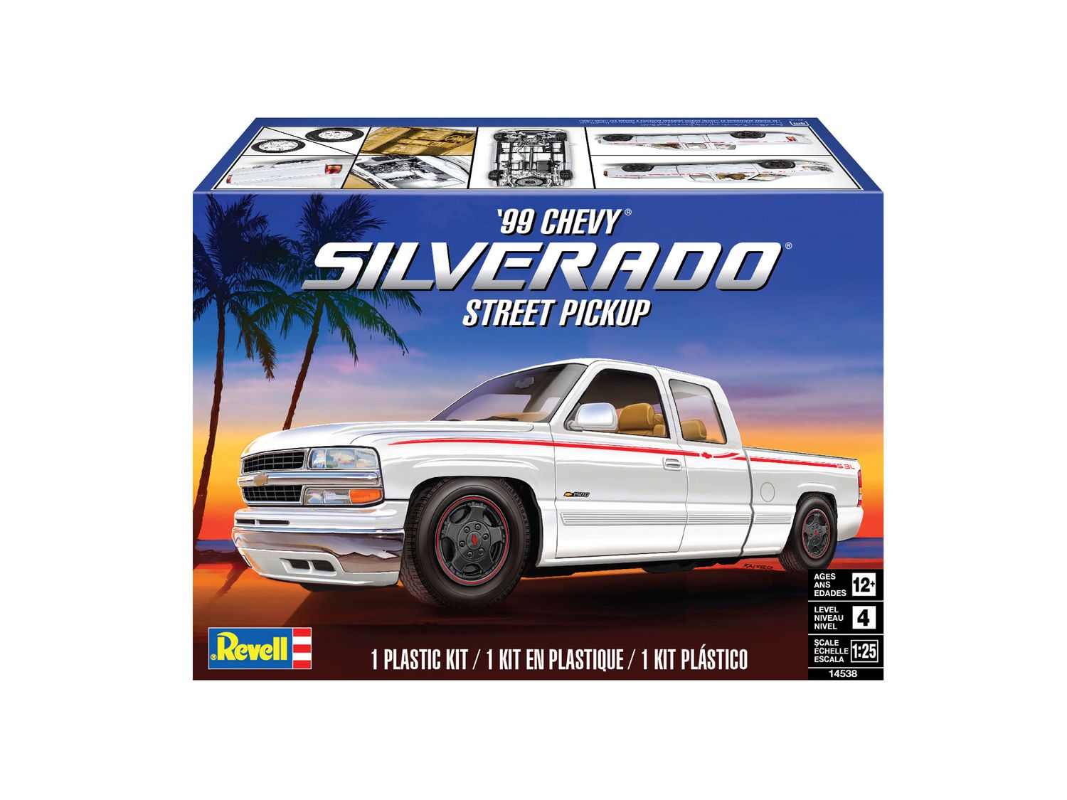 Revell 14538 - 1999 Chevy® Silverado® Street Pickup 1:25