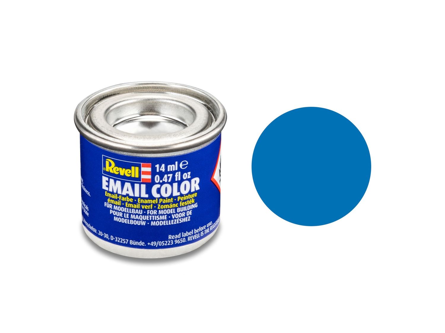 Revell 32156 - Emaille 56 - blauw. mat RAL 5000 14 ml bus