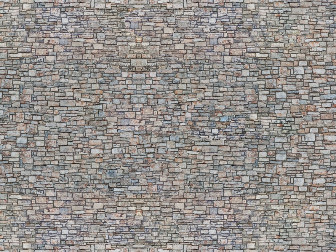 Noch 56940 - 3D-Kartonplatte “Bruchsteinmauer”