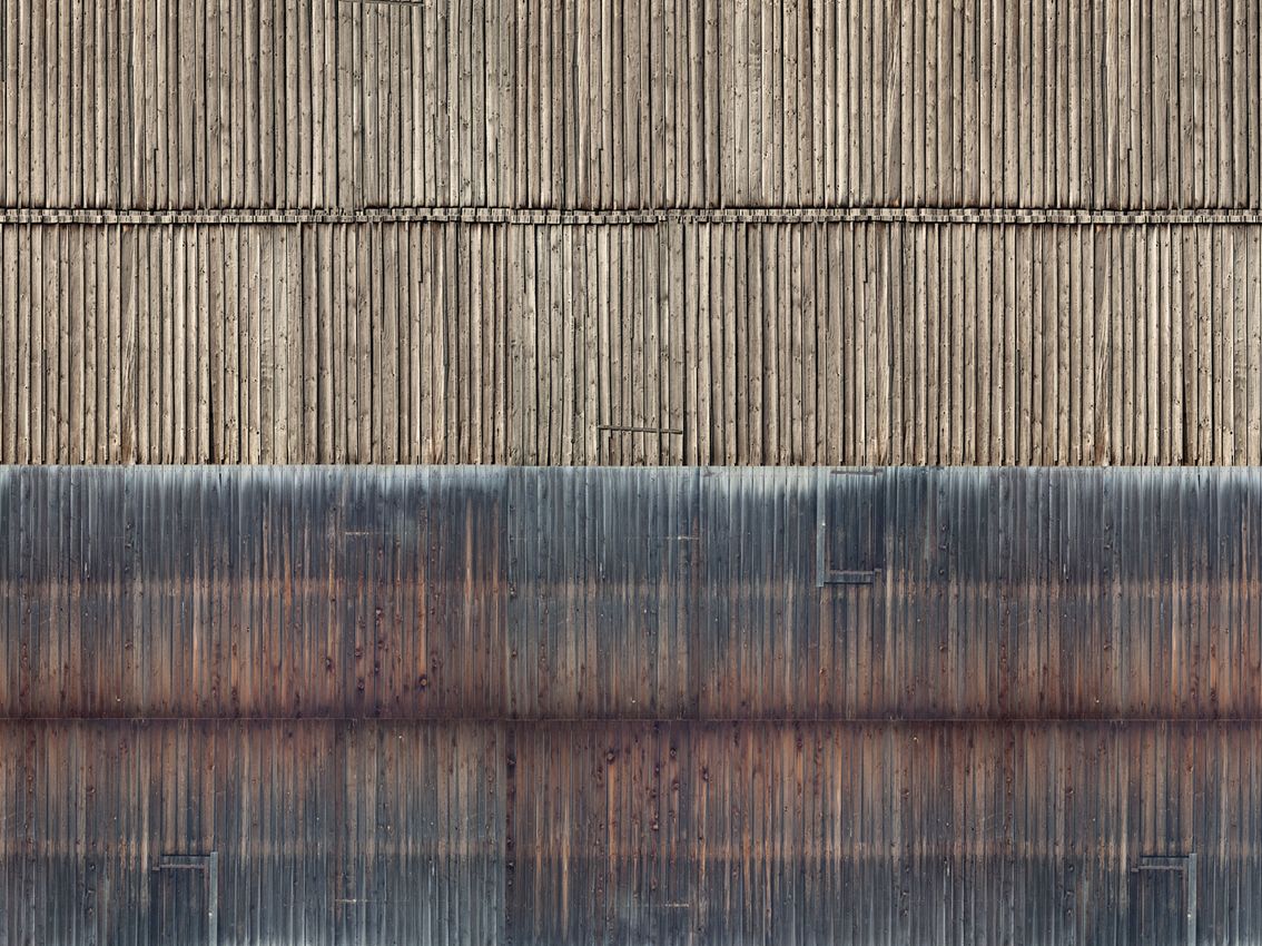 Noch 56964 - 3D-Kartonplatte “Bretterwand”