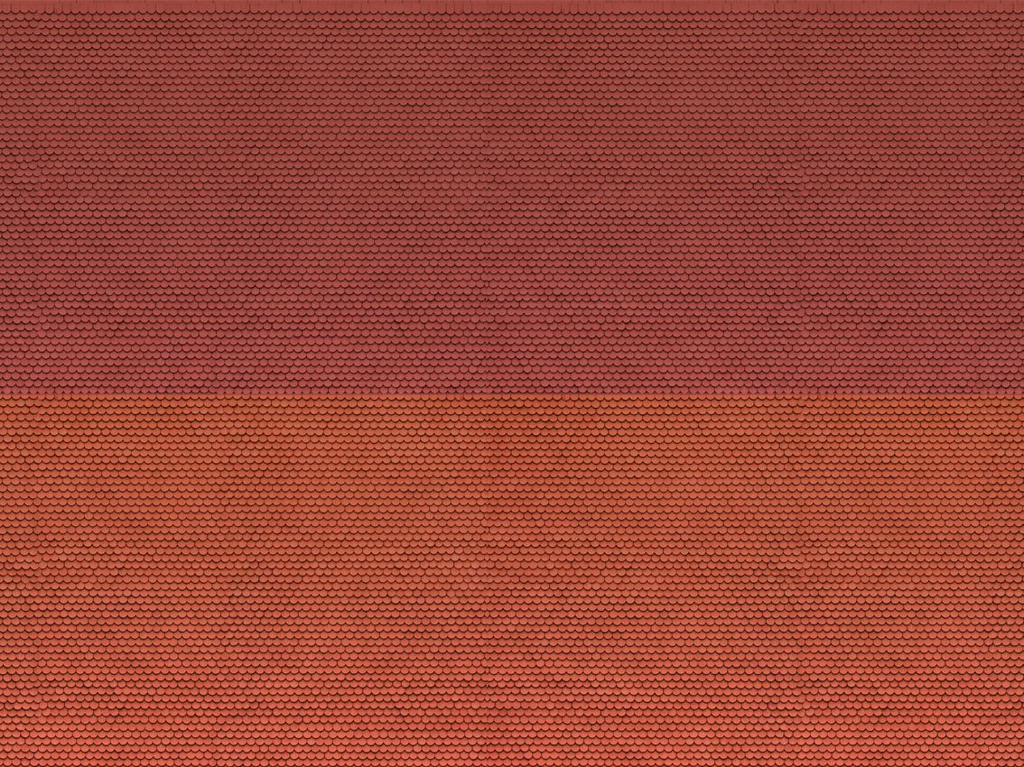 Noch 56970 - 3D-Kartonplatte “Biberschwanz”