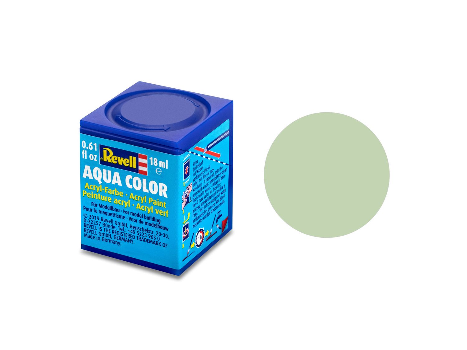 Revell 36159 - Aqua Color 59 - Lucht. mat RAF 18 ml