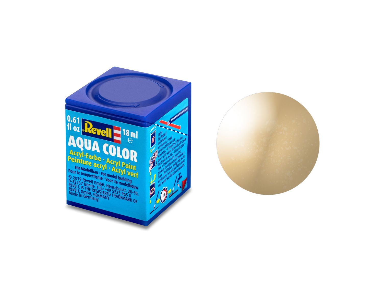 Revell 36194 - Aqua Color 94 - goud. metallic 18 ml