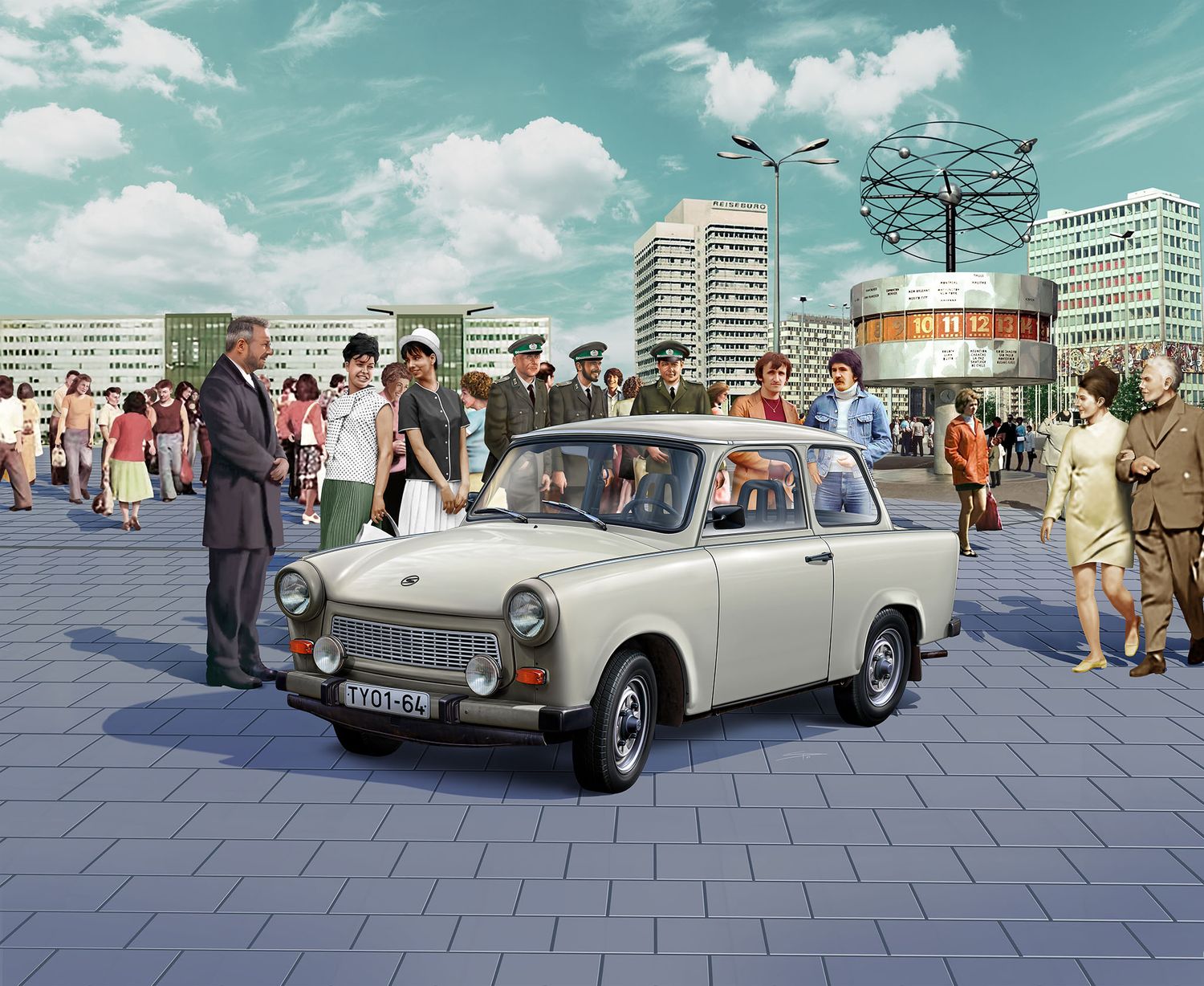 Revell 05630 - Trabant 601 60th Anniversary &quot;Exclusive Edition&quot;