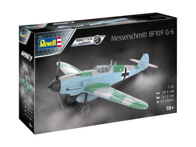 Revell 03653 - Messerschmitt Bf109G-6 easy-click-system 1:32