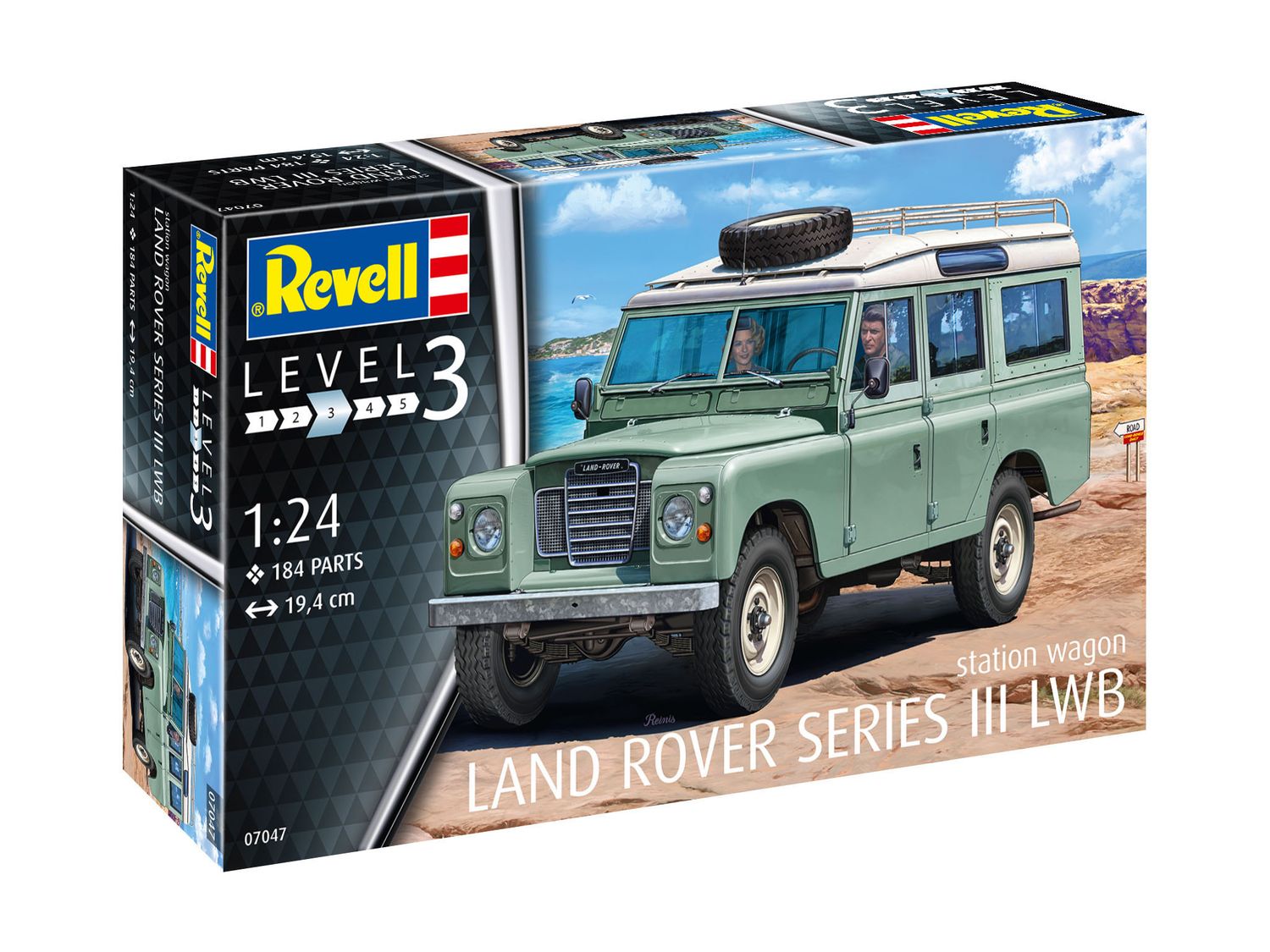 Revell 07047 - Land Rover Series III LWB (Station Wagon) 1:24