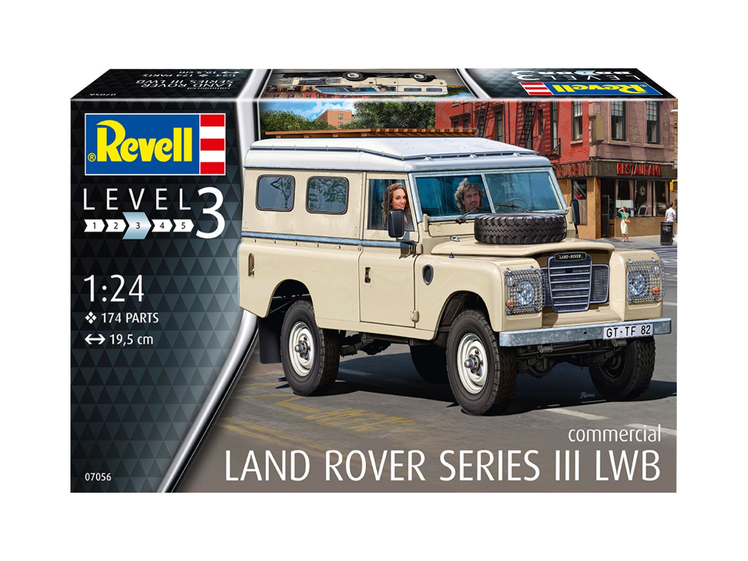 Revell 07056 - Land Rover Series III LWB (commercial) 1:24