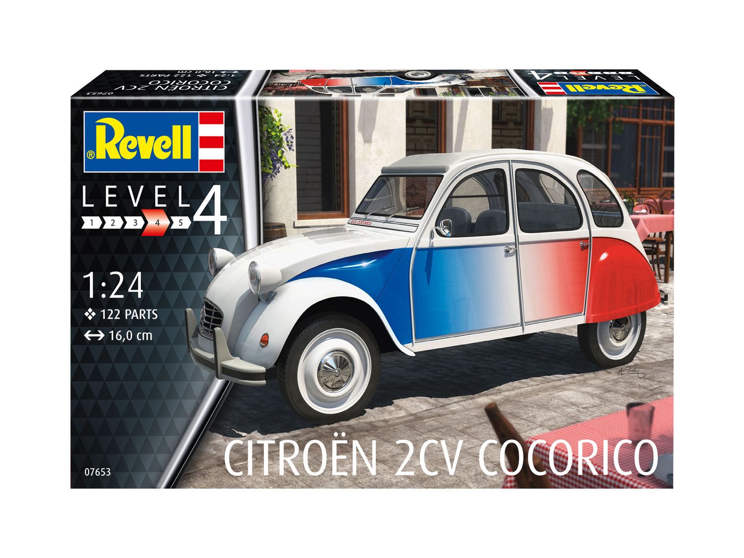 Revell 07653 - Citroën 2CV &quot;Sausss Ente&quot; 1:24