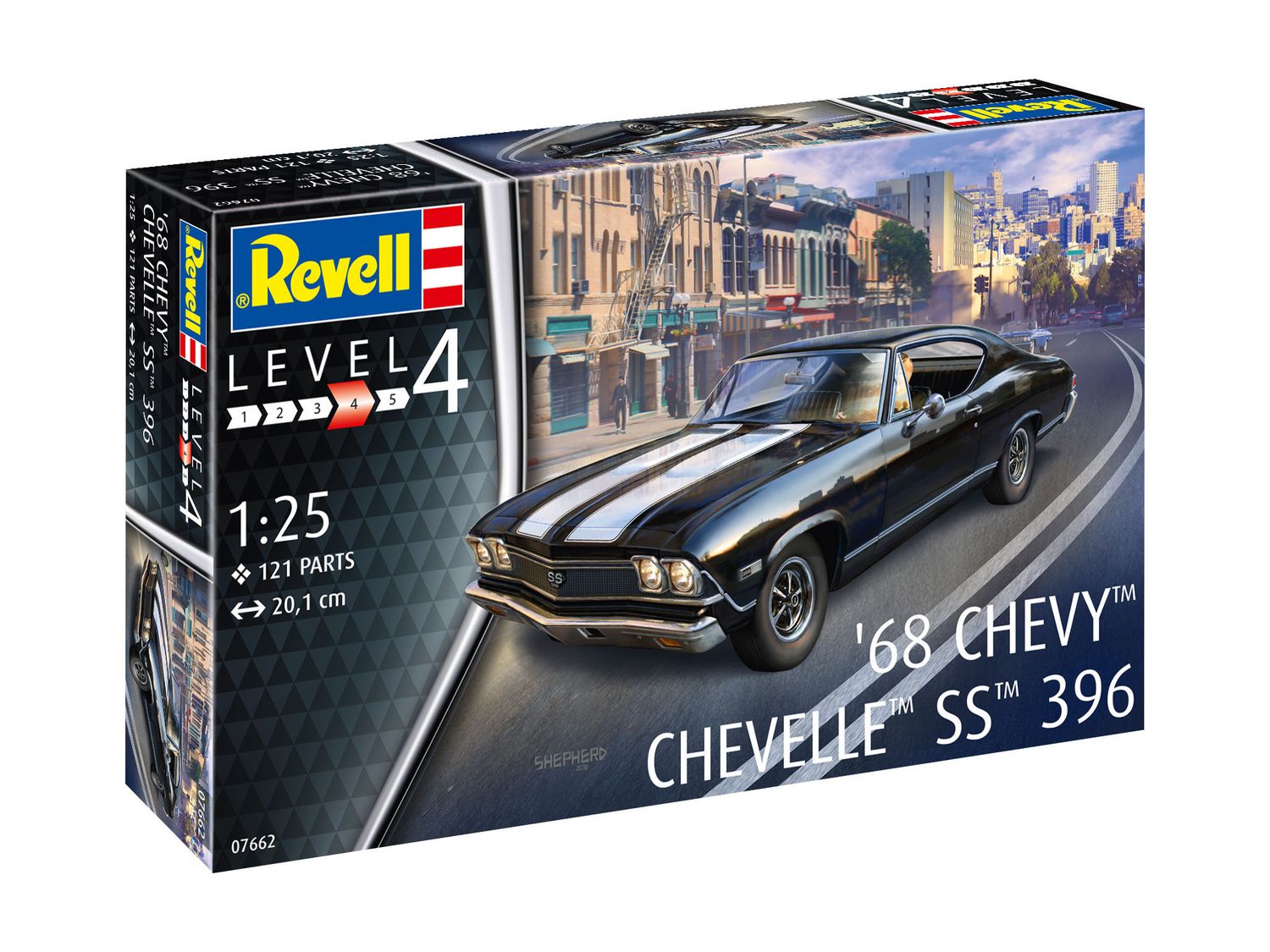 Revell 07662 - &#39;68 Chevy Chevelle SS 396 1:25