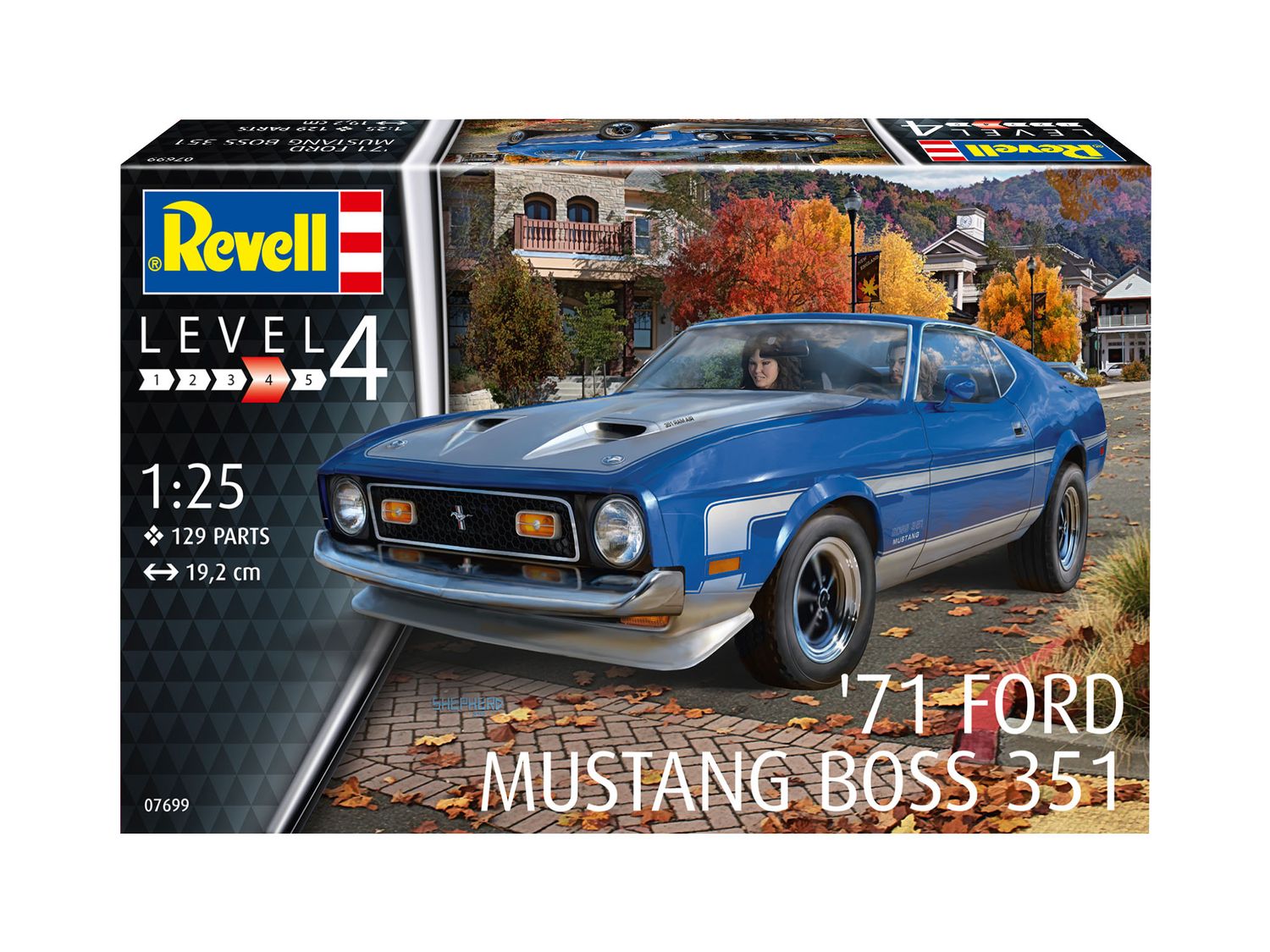 Revell 07699 - &#39;71 Ford Mustang Boss 351 1:25