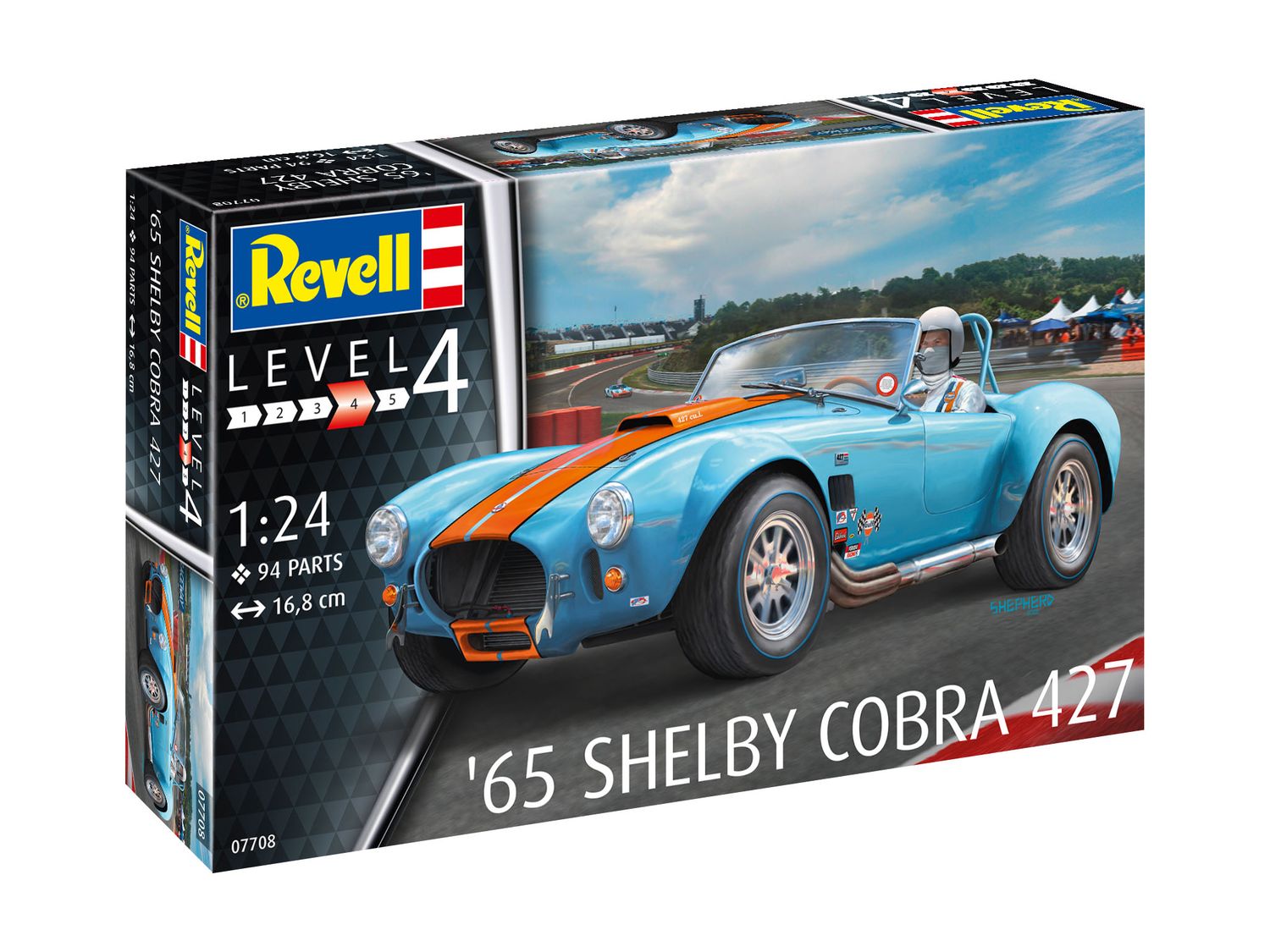 Revell 07708 - &#39;65 Shelby Cobra 427 1:24