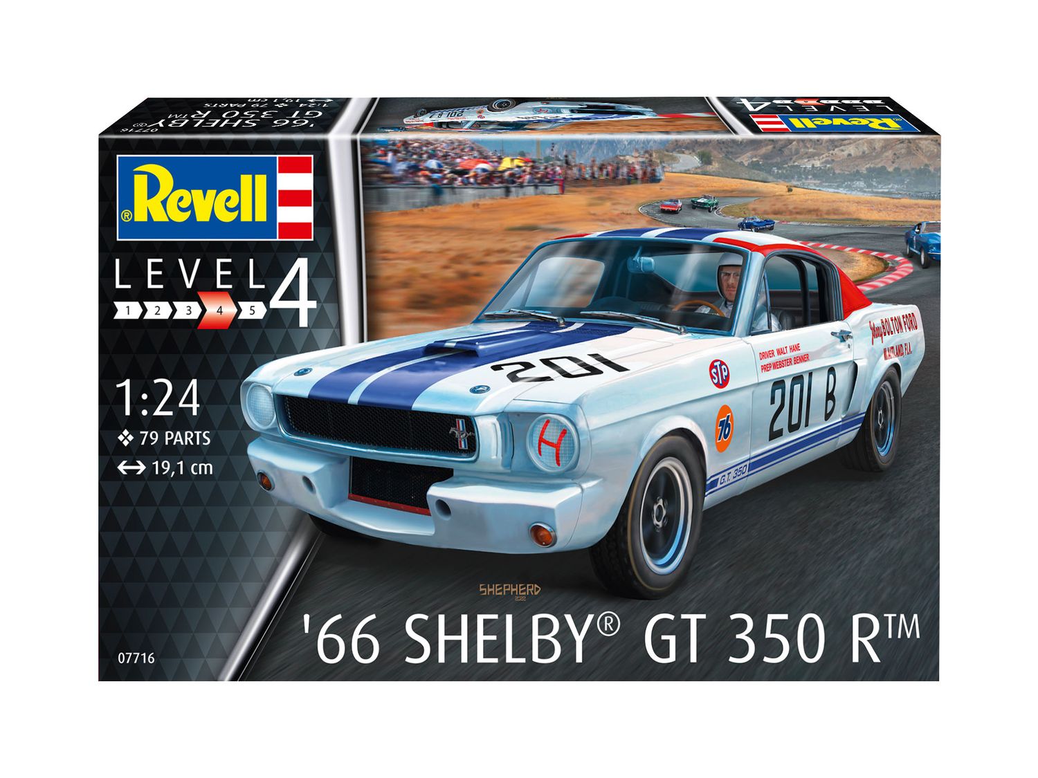 Revell 07716 - &#39;66 Shelby GT 350 R 1:24