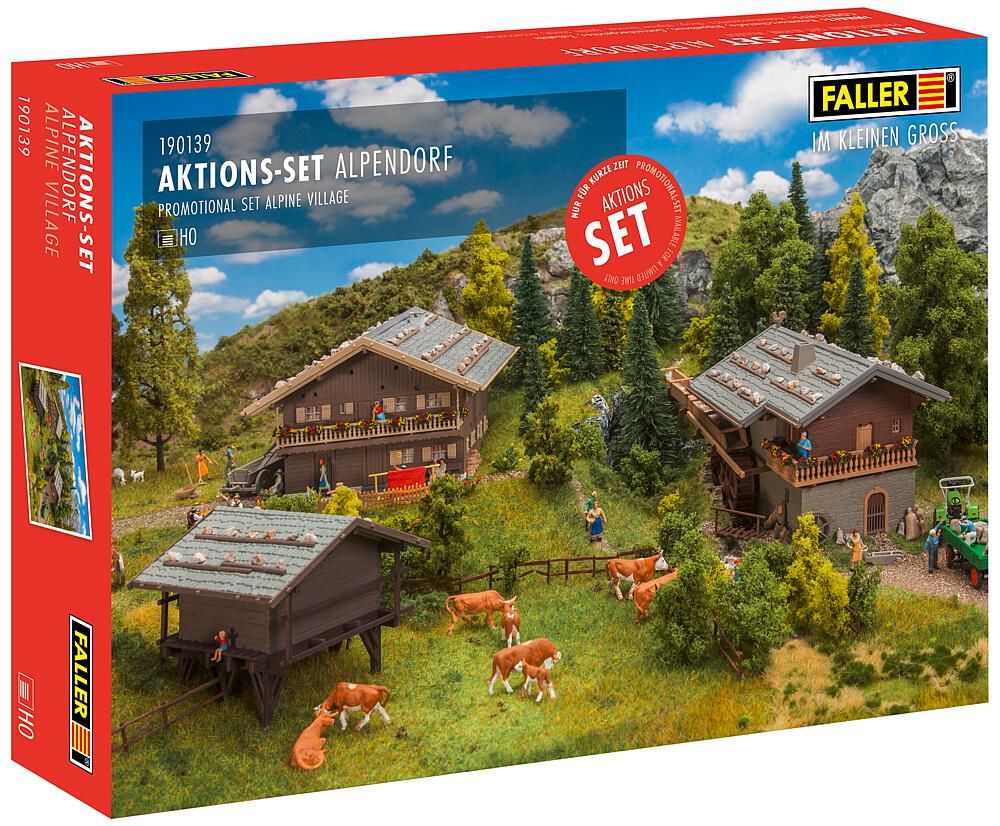 Faller 190139 - Actieset &quot;Alpendorp&quot;