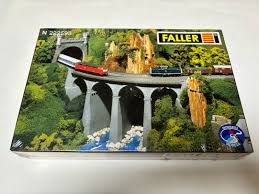 Faller 222593 - Viaduct. dubbelspoor gebogen N