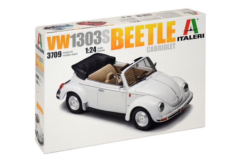 Italeri 3709 - VW1303S BEETLE CABRIOLET 1:24