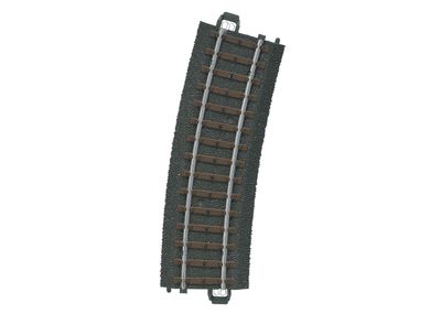 Märklin 24215 - Gebogen rail 437.5 mm / 15°