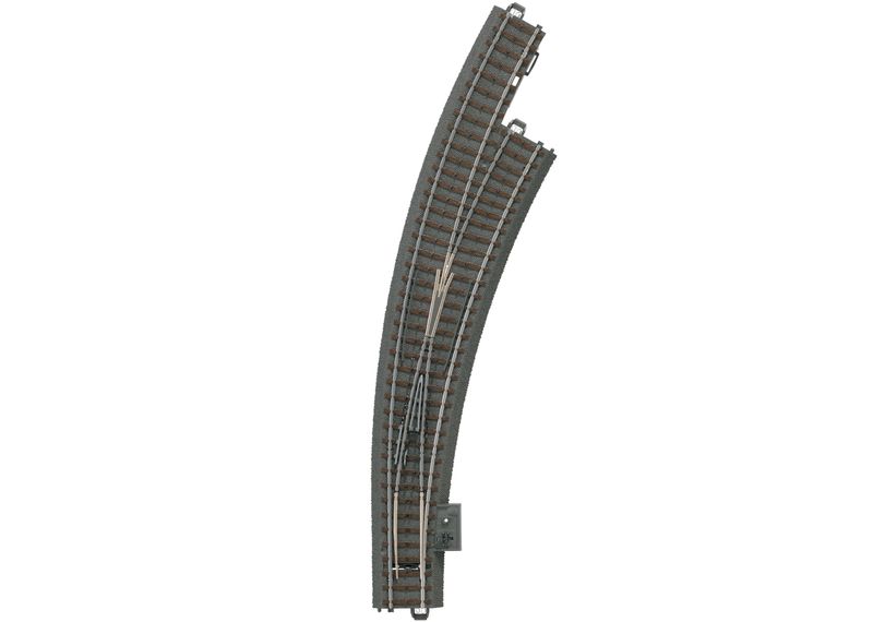 Märklin 24772 - Meegebogen wissel rechts 515 mm